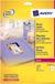 Avery Glanzende Etiketten, wit, 99,1 x 67,7 mm, permanent klevend