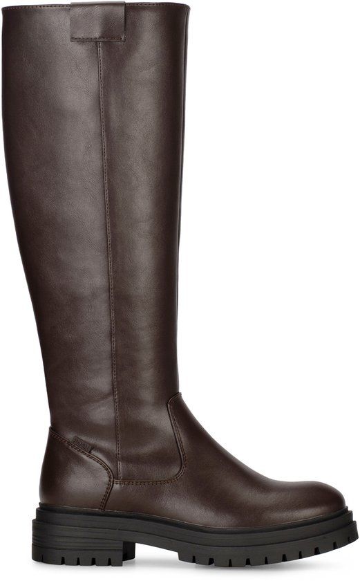 POSH by Poelman FAY Dames Laarzen - Donker bruin