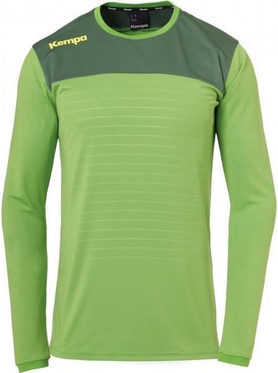 Kempa Emotion 2.0 Longsleeve Kinderen - Groen - Maat 164 - Unisex - Volleybal