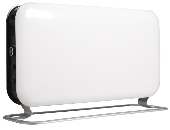 Mill SG2000LED Convector Heater - 2000W - Black and White
