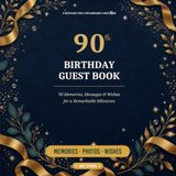 90th Birthday Guest Book