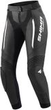 SHIMA Miura 2.0 Dames Zwart Wit Leren Motorbroek - Broek