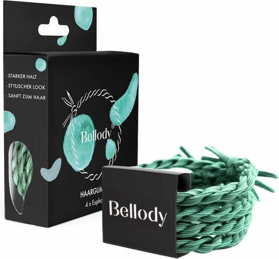 Bellody Scrunchie - Euphoria Groen - 1 stuk(s) - Natuur