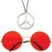 Widmann Hippie Flower Power verkleed set