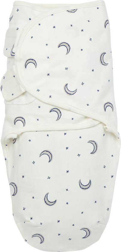 Meyco Inbakerdoek Moon - Indigo - 0-6 Maanden