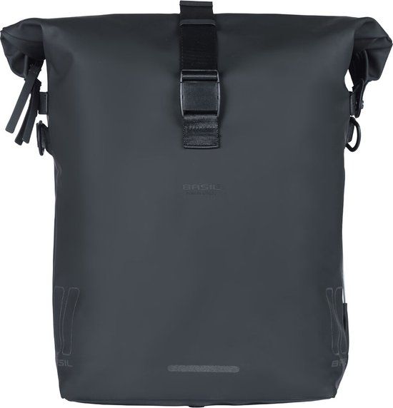 Basil SoHo Nordlicht MIK SIDE Single Pannier - 17L - Black