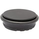 WAGNER BIG DISK COLOR Zwart vloer deurstopper