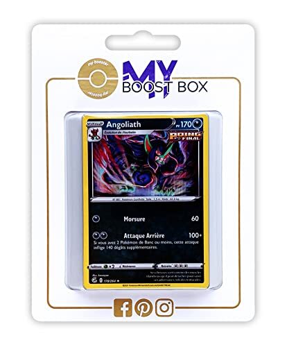 my-booster Angolath (Grimmsnarl) 178/264 Single Strike Holo - Myboost X Epée et Bouclier 8 - Poing de Fusion - Doos met 10 Franse Pokemon kaarten