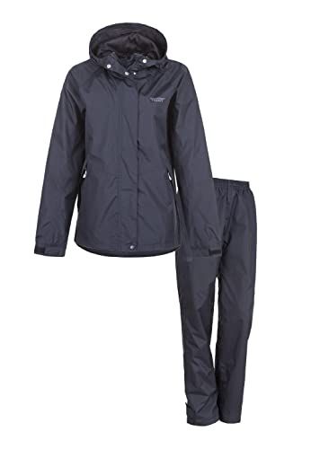 WEATHER REPORT Dames Regenpak Carlene met milieuvriendelijke coating (PFC-vrij) 1001 Black, 36