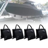 STAR MARINE Boot Cover Zandzak - Marine Grade Mooring Kit Boot Accessoires, Winddicht Gewicht Zandzakken, Elk 4,5 kg Capaciteit, 4 stuks (Waterzak, 4 stuks)