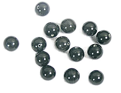 INNSPIRO parelmoer-schelp, glanzend, zwart, diameter 7 mm, 250 g, 482u, ca.