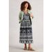 White Stuff Robe Midi Imprimé Bleu Marine