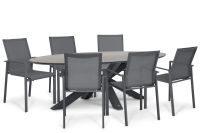Lifestyle Garden Furniture Lifestyle Lifestyle Timo/Lunea 240x120 cm dining tuinset 7-delig