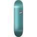 RAD Uniseks - volwassenen Blank Logo Skateboard, Teal Maple, 20,5 cm