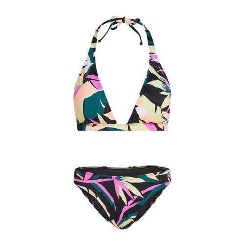 O'Neill voorgevormde halter bikini set Marga Cruz zwart/multi