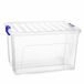 Plasticforte Multi Storage Opslagbox met deksel - transparant - 47 liter
