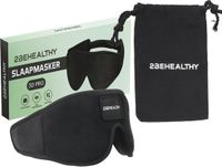 2BEHEALTHY Masque de sommeil - Noir