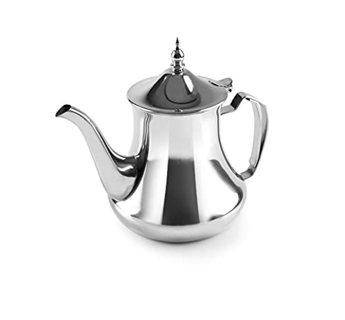IBILI Arabische theepot, Mahdia, 0,65 liter, roestvrij staal