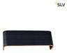 SLV 1000621 MANA abat-jour, 29 cm, bois, gris/brun