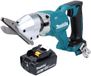 Makita DJS 800 T1 accu vezelcementschaar 18 V borstelloos + 1x accu 5,0 Ah - zonder oplader