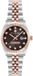 Philipp Plein Date Superlative PWNFA0625 Horloge Dames Staal Multi Kleur Bruin 28mm