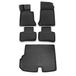 OMAC 4732444-250F Ensemble de tapis de sol noir, ETP (élastomère thermoplastique)