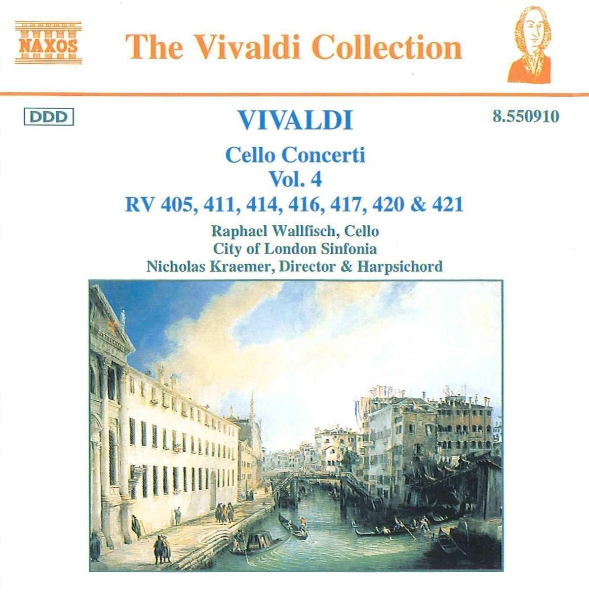 OUTHERE Antonio Vivaldi: Concerti per Violoncello Integrale Vol 4 Nr 13-15 Nr 19 Nr 21 Nr 24 Nr 26