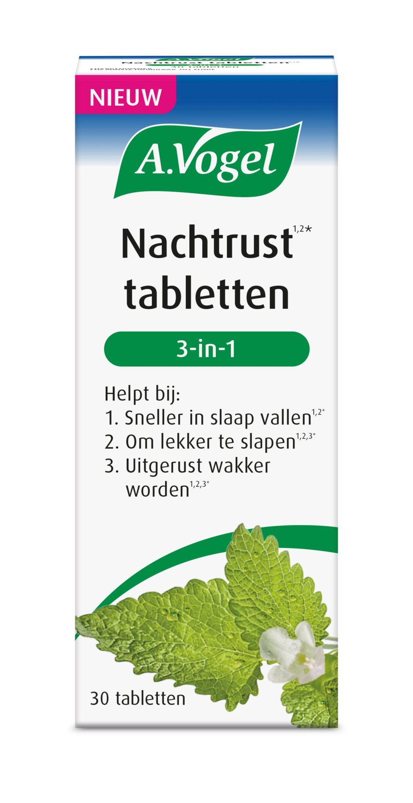 A.Vogel A. Vogel  Dormeasan Nachtrust¹,²*  3-in-1 Tabletten