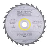 Metabo Zaagblad "Power Cut Wood - Professional" - 235x2,6/1,8x30, Z24 - 1 stuk