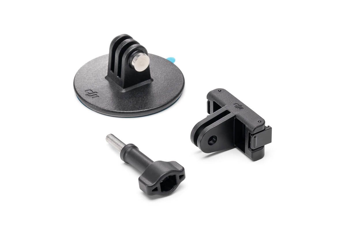 DJI Osmo Action 3 Adhesive Base Kit - Black