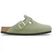 Birkenstock Sabots Boston Soft Footbed Cuir Suède