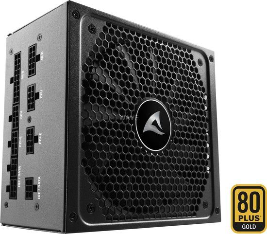 Sharkoon SilentStorm Cool Zero 650W - 80 Plus Gold - Fully Modular Power Supply