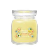 Yankee Candle Lemon Gelato bougie Ronde Citron Transparent, Jaune 1 pièce(s)