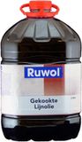 Ruwol Gekookte Lijnolie 5 liter - Blank Glans