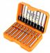NEO TOOLS Bitset 18 Delen - 75mm - 1/4" HEX - S2 Staal