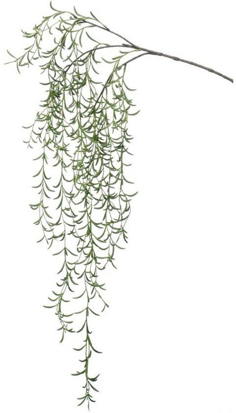 Bellatio Flowers & Plants Kunstplant groene Hoya hangplant/tak 120 cm