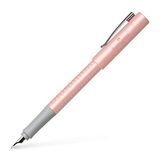 Faber-Castell 140988 - Vulpen Grip Pearl Edition, veer F, rosé, 1 stuk