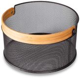 Husla - Broodmand - Bruin - Stalen Frame - Bamboe Handgreep