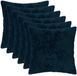 vidaXL Taie d'oreiller Bleu marine Coton satin 35 x 35 cm (6 pièces)