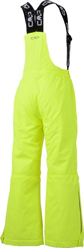 CMP Salopette Wintersportbroek Unisex - Maat 104 - Fluorescerend geel