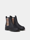 Toni Pons Bottines en cuir pour femmes avec élastique à rayures | CARLA-NR