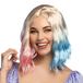 Boland 85098 - Pruik Jenny Blond, Pastel - Golvend - Halflang - Vrouwen - Bekend personage - Fantasy - Fee - Prinses - Cosplay - Carnaval - Themafeest