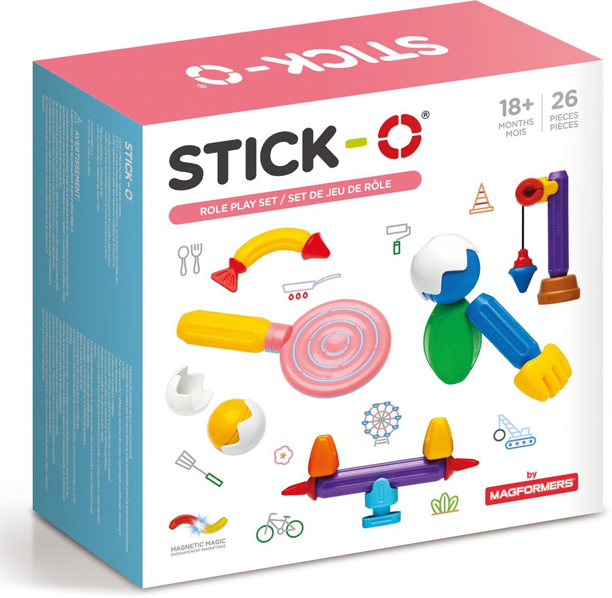 Stick-O - Role Play Set (16 models) - Multicolor