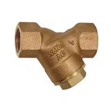 Riegler Vuilvanger, roodgietijzer, zeef maaswijdte 0,25 mm, bedrijfstemperatuur. -10 °C tot 150 °C, G 1 1/2, DN 40, PN max. 25 bar.