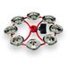 LP Latin Percussion LP191NYS Tambourin City Hi-Hat Jingle Ring 5"