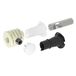Fischer WB9 B LV, 551883, verborgen bevestiging voor sanitaire installaties, voor toiletten en bidets aan de muur met zijdelingse toegang of van boven, voor keramische diktes 34-47 mm.