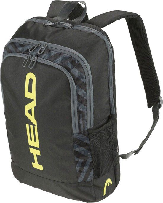 Head Base Padel Rugtas 17L - Zwart/Geel - Unisex