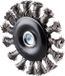 Rhodius Rhodius SRBZGS, 12 stuks ronde borstel 75 x 12 x 18 x 6,0 mm, geklopt, Topline, voor staal