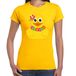 Bellatio Decorations Verkleed T-shirt dames - geel - badeend tropical - foute party/themafeest XS
