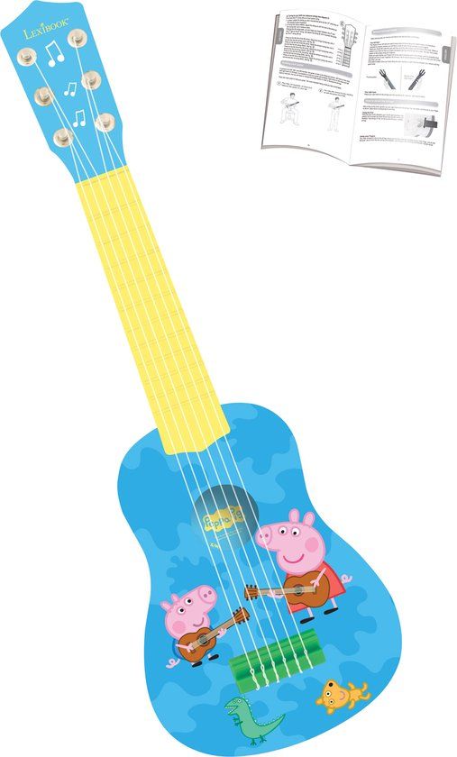 Lexibook Peppa Pig Mijn Eerste Gitaar - 53 cm